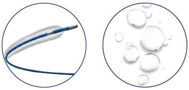 Revestimento Hidrofílico - Alta pressão de ruptura nominal
