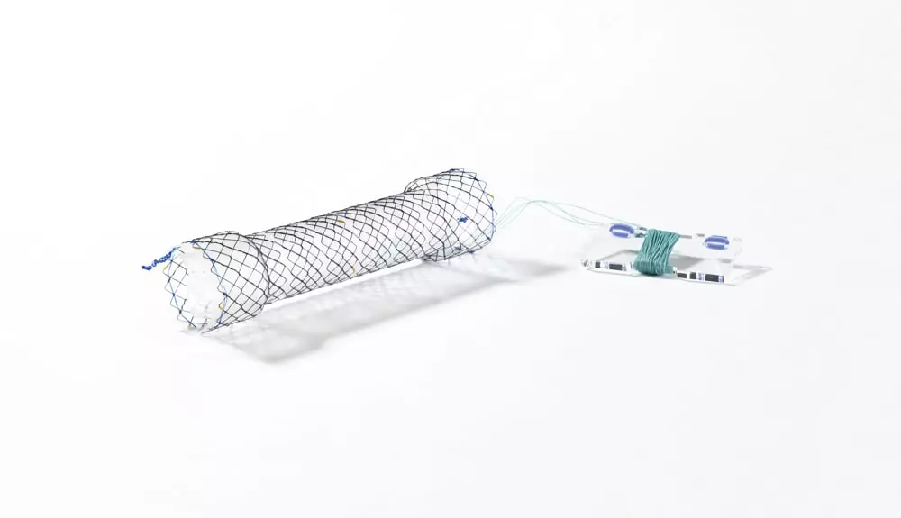 HEVT – Parcial coberto com válvula e shim - Hanaro Stent